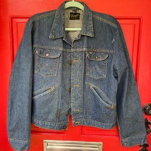 Vintage Wrangler Denim Jacket 60’s - 70’s, 44